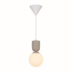 Nordlux Sadie Pendelleuchte Composite Beige | Geeignet für 1x E14