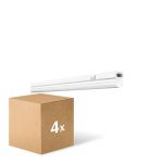 Mehrfachpackung 4x Ledvance LED Deckenleuchte Linear Compact Schalter 8W 800lm - 830 Warmweiß | 60cm