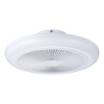 Eglo Ventilator Sayulita 1 ABS Weiß 20.8W 820lm - 827-865 Abstimmbares Weiß | Dimmbar