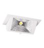 LED Downlight Wallwasher Wally Mittel Weiß 27W 3850lm 78x100D - 840 Kaltweiß - 238x145mm