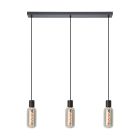 Eglo Pendelleuchte Maione Stahl Schwarz | IP20 - Geeignet für 3x E27 