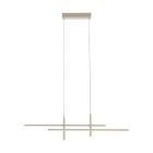 Eglo Pendelleuchte Trepilia Aluminium Stahl Geschliffen 20W 2500lm - 830 Warmweiß | IP20