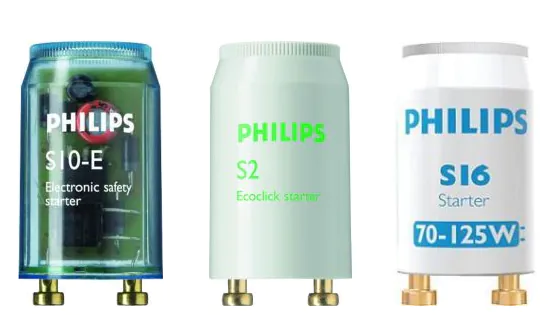 Starter für Leuchtstoffröhren